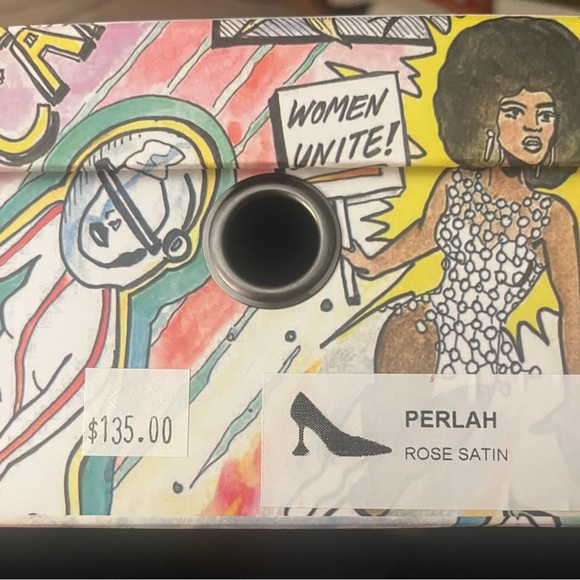 Ladies Jeffry Campbell stylish shirt pumps - Picture 6 of 6